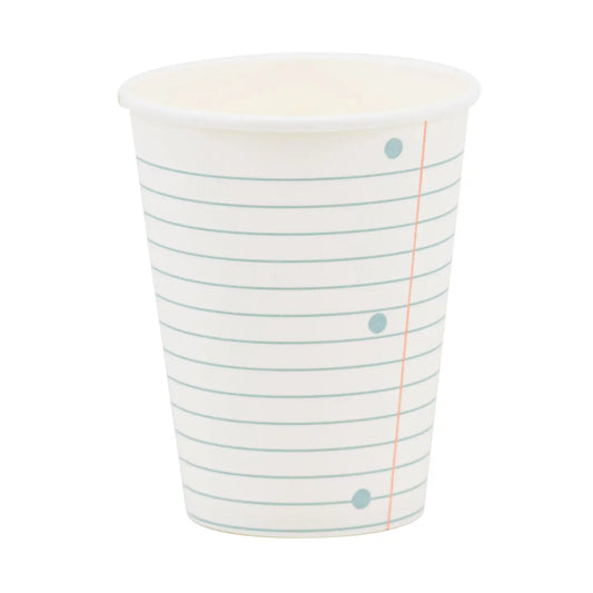 Notebook Paper Cups