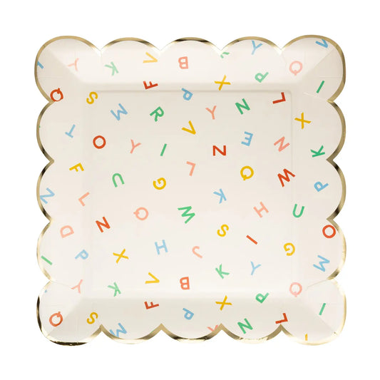 Alphabet Letter Plates