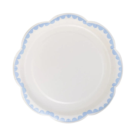 Blue Dessert Plate