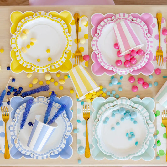 Yellow Polka Dot Napkins
