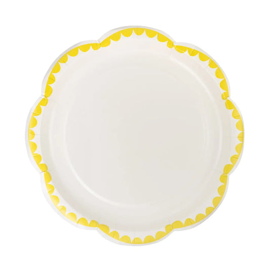 Yellow Dessert Plates