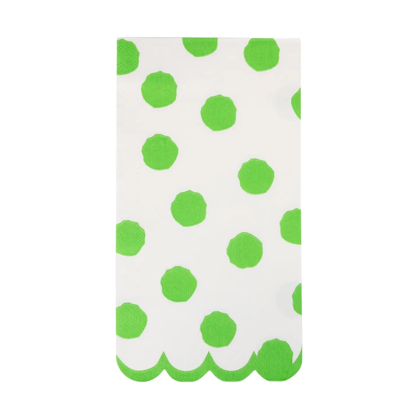 Green Polka Dot Napkins