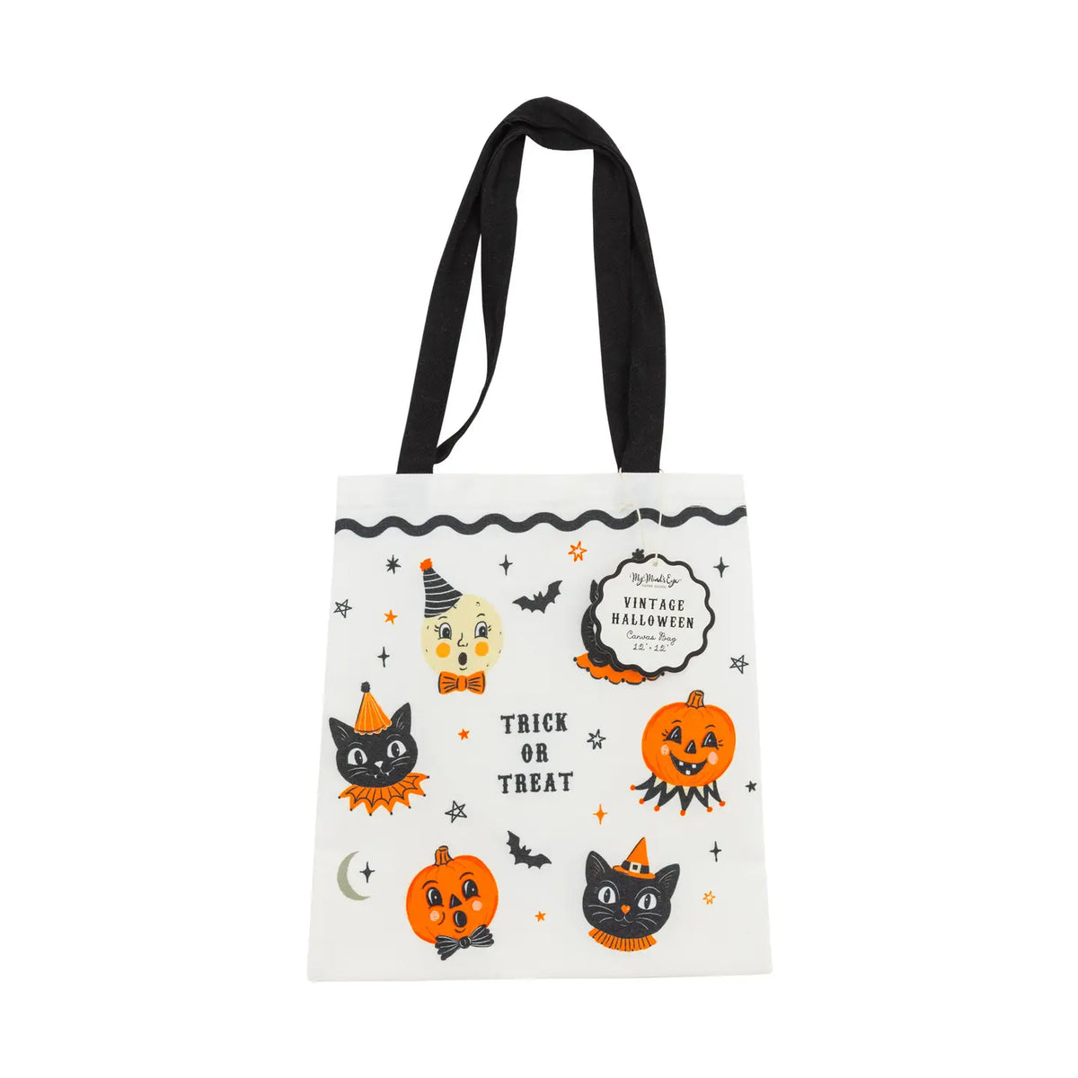 Vintage Halloween Characters Tote Bag
