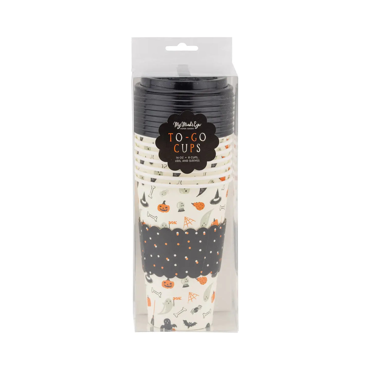 Spooky Halloween To-Go Cups