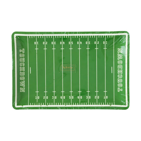Football Field Shaped Plates